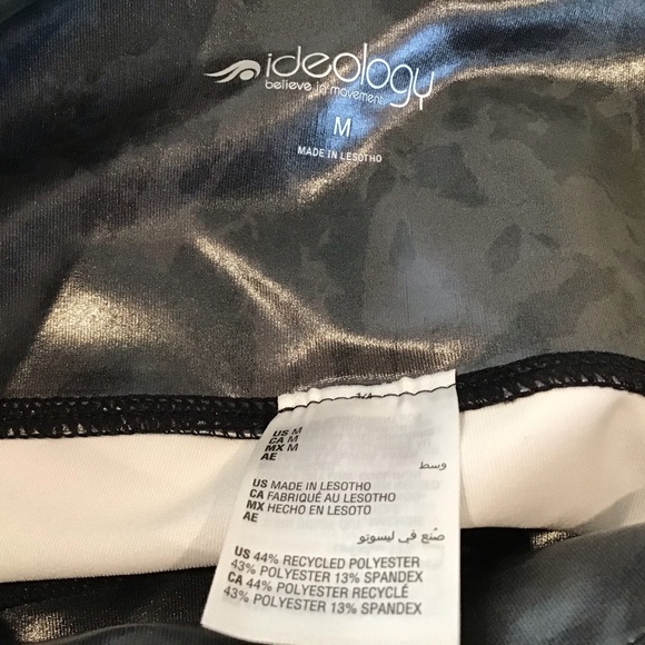 Legging Large, Black. Has Leg pockets Stretch NWT Ideology - Picture 3 of 13